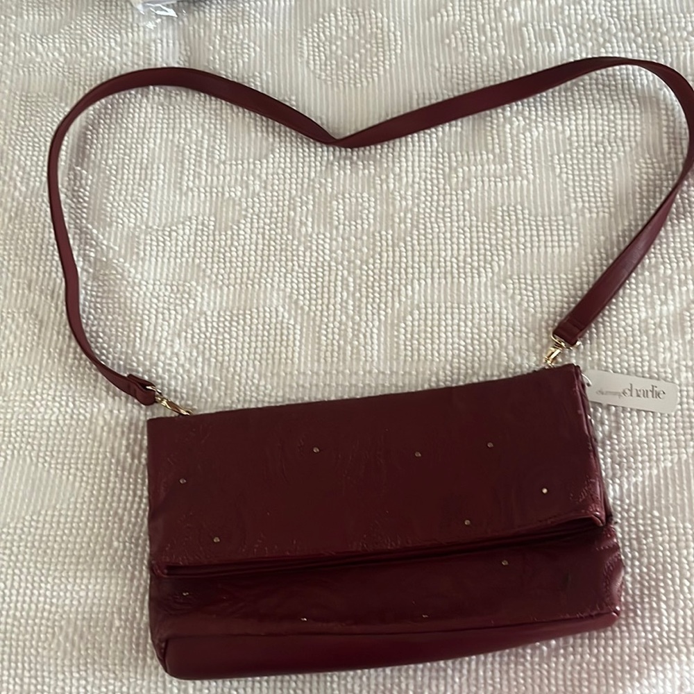 Beautiful Maroon Purse